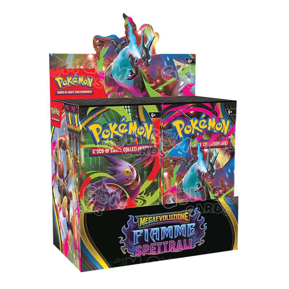 Pokémon TCG Fiamme Spettrali Display 36 Bustine