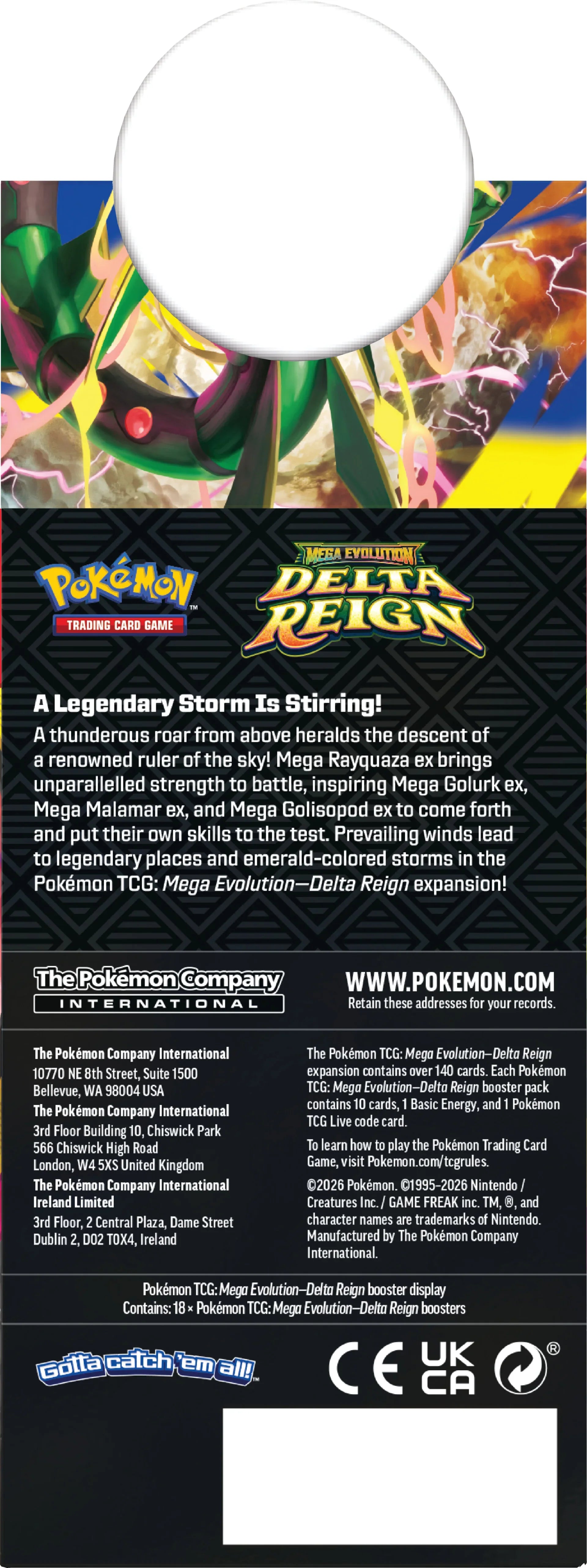 Delta Reign Booster Display Box (18 packs) ITA