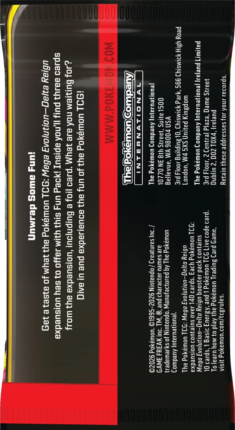 Delta Reign Booster Pack (10 Cards) ITA