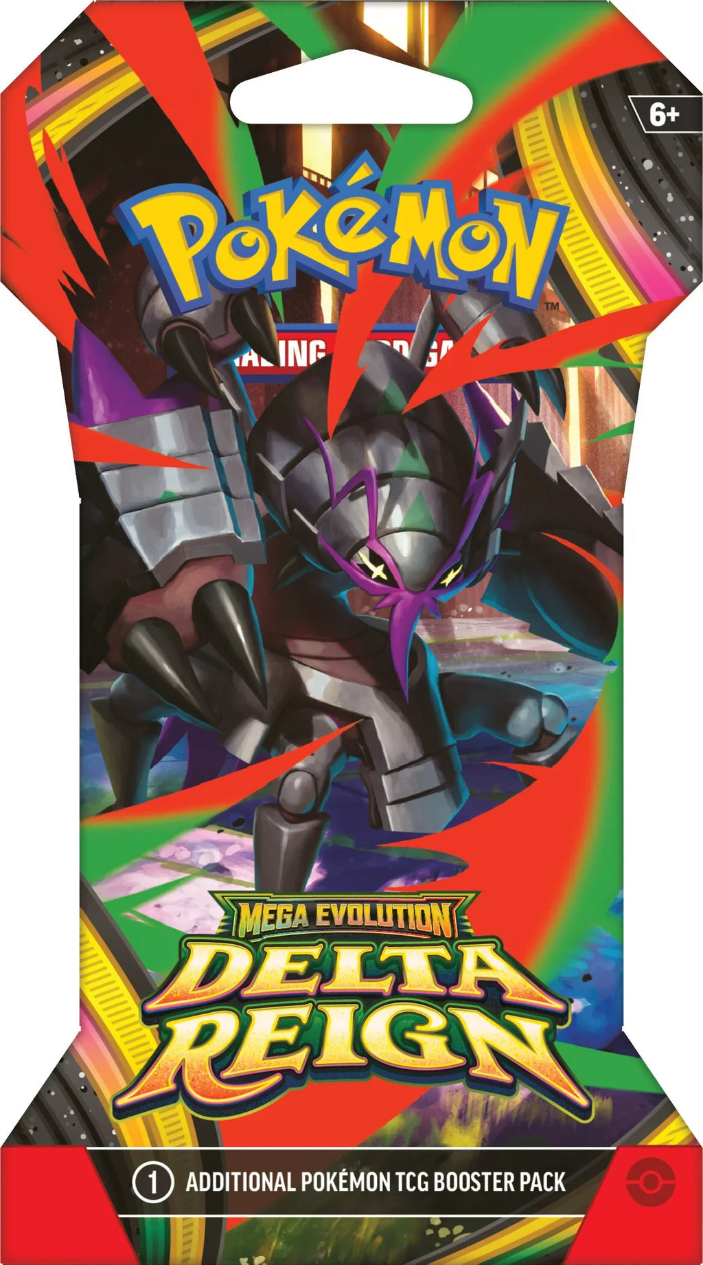 Delta Reign Sleeved Booster Pack (10 Cards) ITA