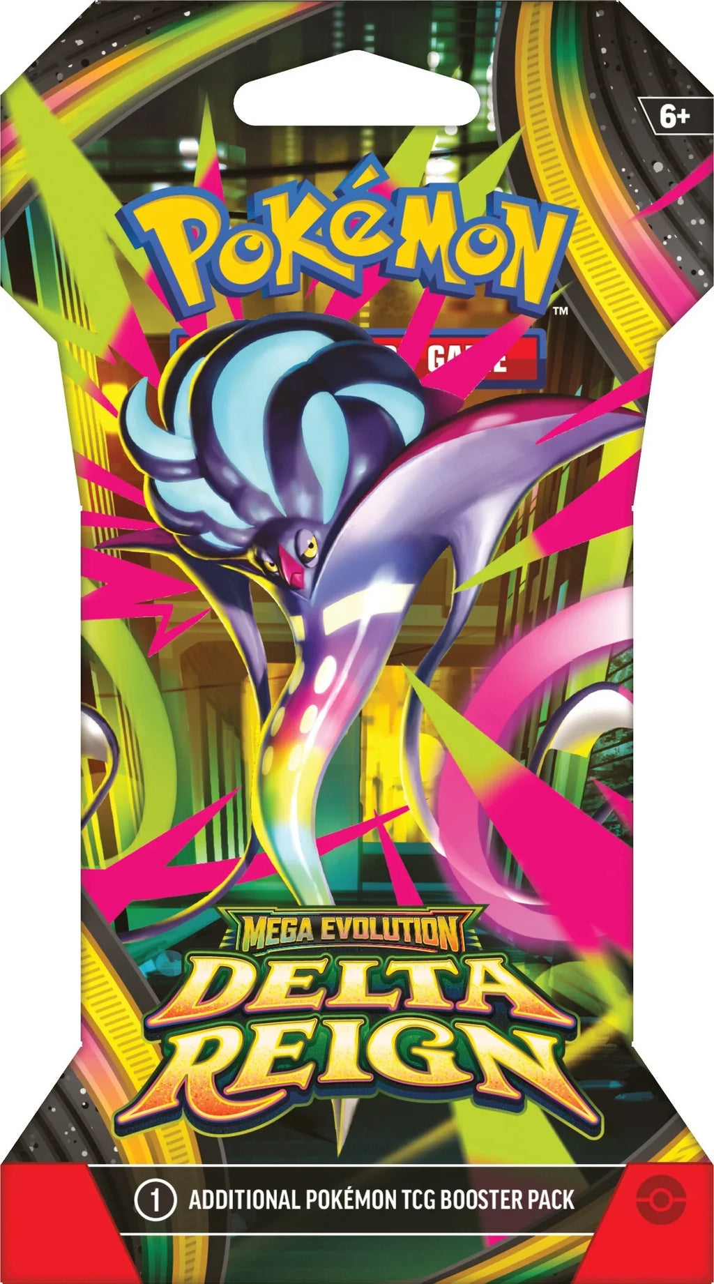 Delta Reign Sleeved Booster Pack (10 Cards) ITA