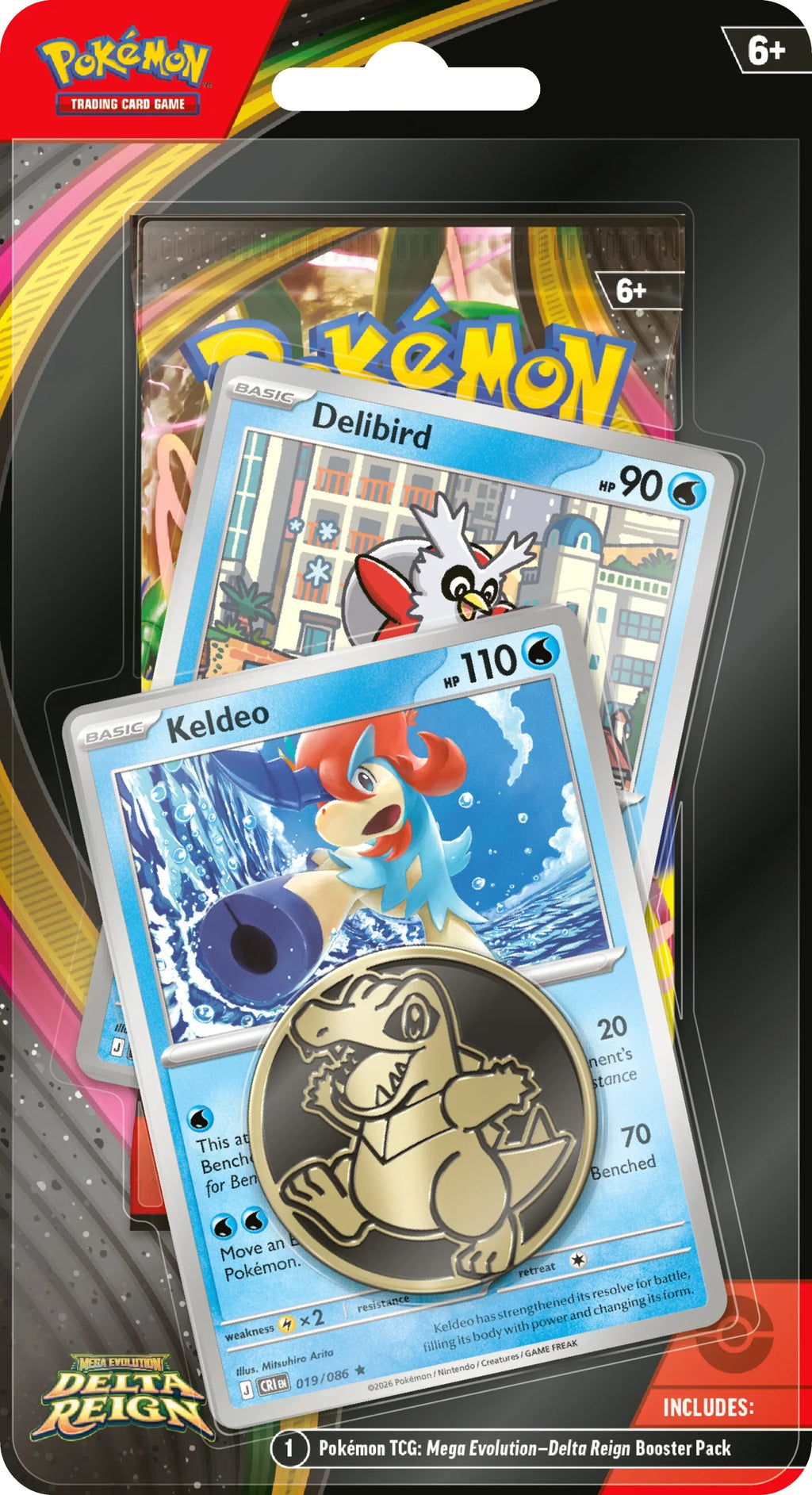 Delta Reign Checklane Blister Water (Target Exclusive) ITA