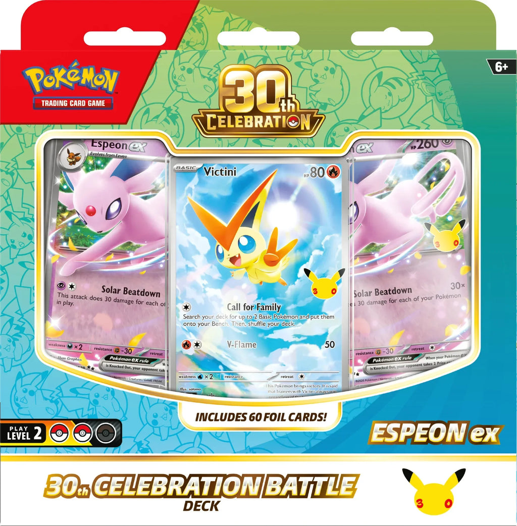 Battle Deck Espeon/Umbreon 30° Anniversario ITA