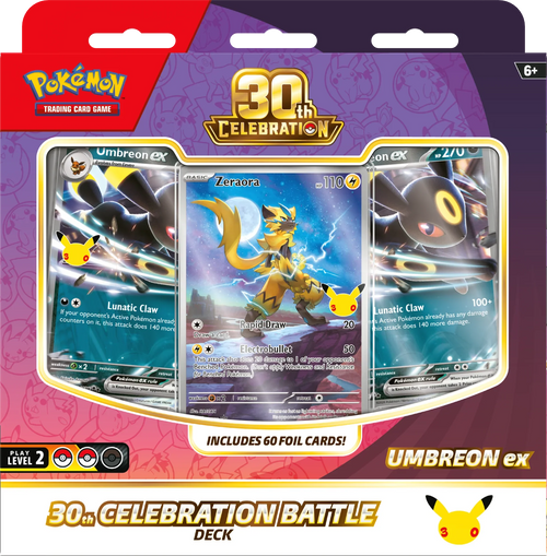 Battle Deck Espeon/Umbreon 30° Anniversario ITA