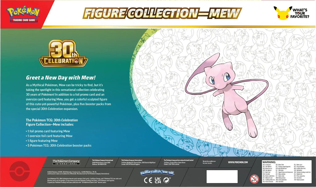 Collezione Mew/Mewtwo 30° Anniversario ITA